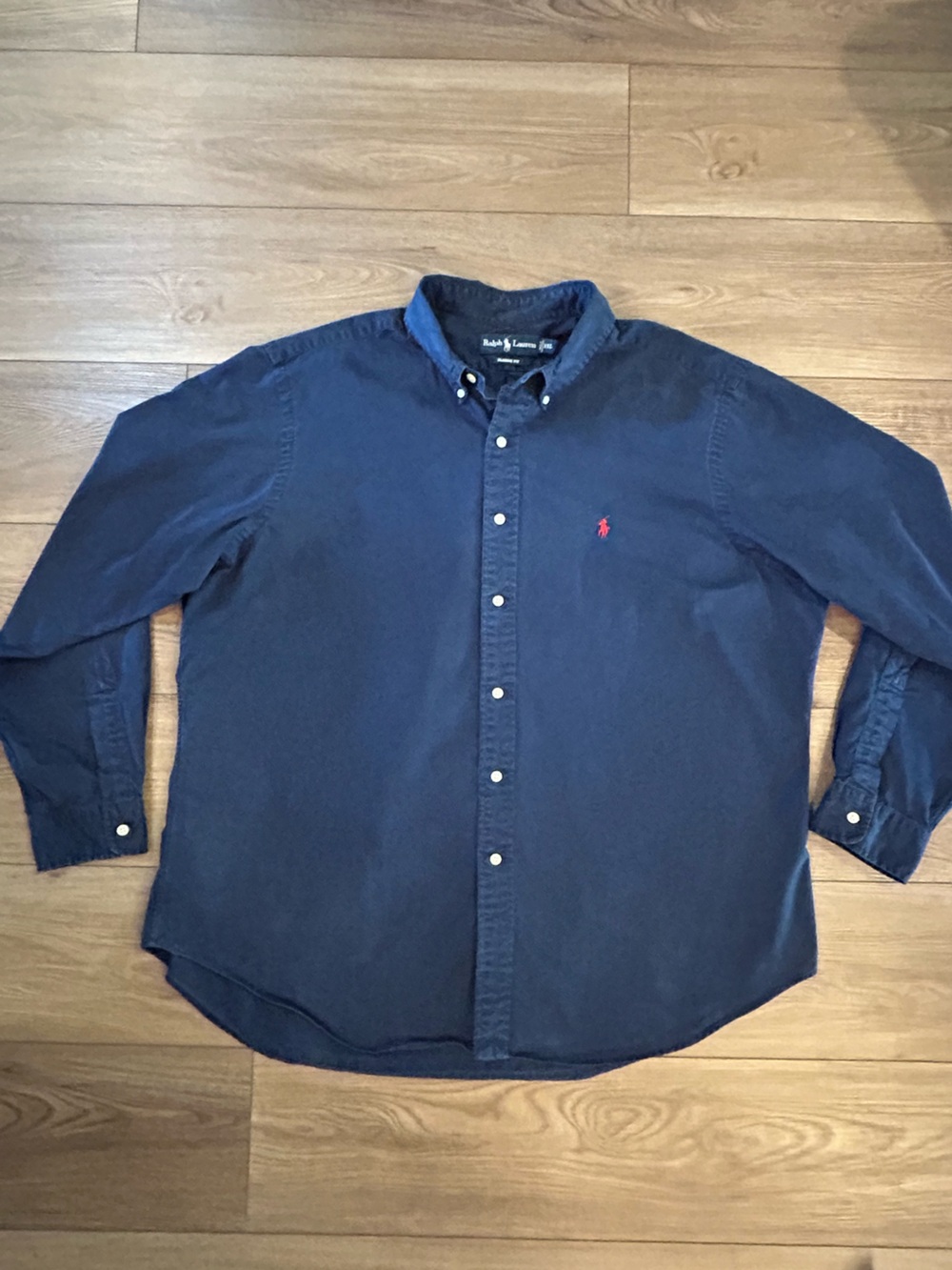 Polo Ralph Lauren Classic Fit Navy Button Down Shirt Men’s XXL